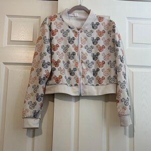 Patterned Mickey Mouse Women's Sweatshirt